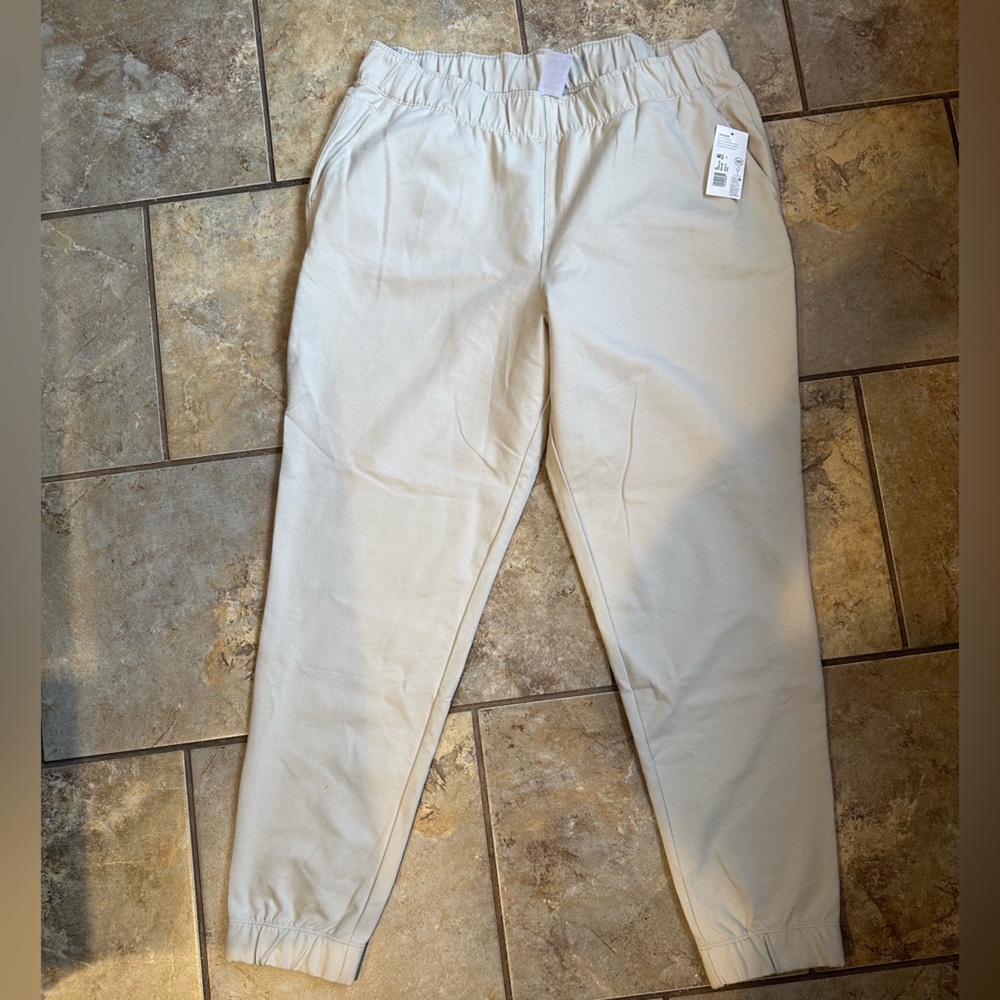 Jockey Cream Joggers